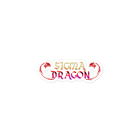 Sigma Dragon sticker